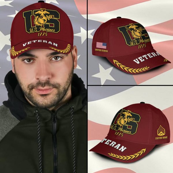 US MARINE CORPS Hat With Custom Embroidery CC32 2