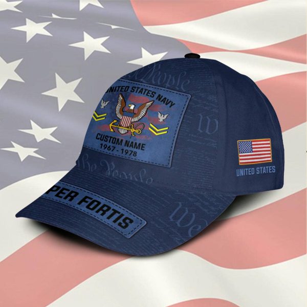 US NAVY Aim High Fly Fight Win Cap CC37 1