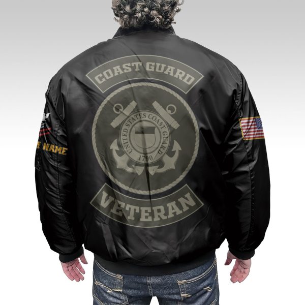 USCG Guys Bomber Jacket 1