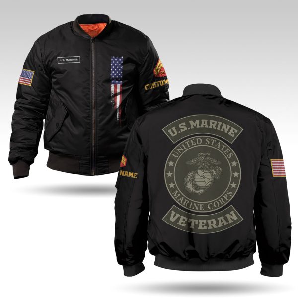 USMC Guys Bomber Jacket 2