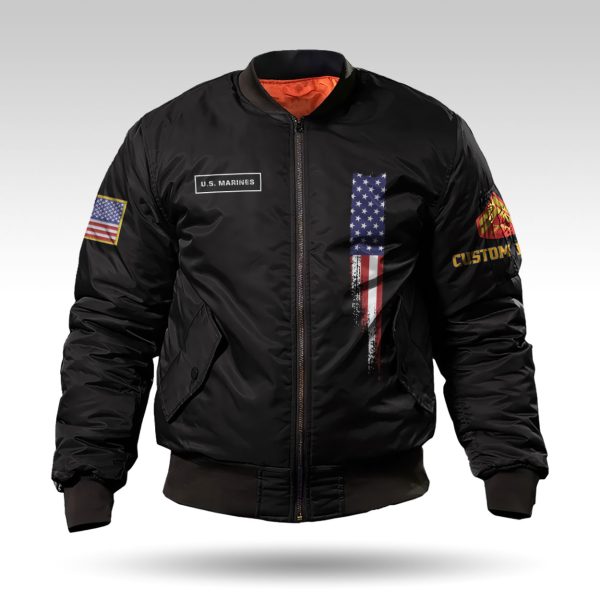 USMC Guys Bomber Jacket 4