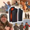 2 Heated Vest With Rechargeable Battery Pack