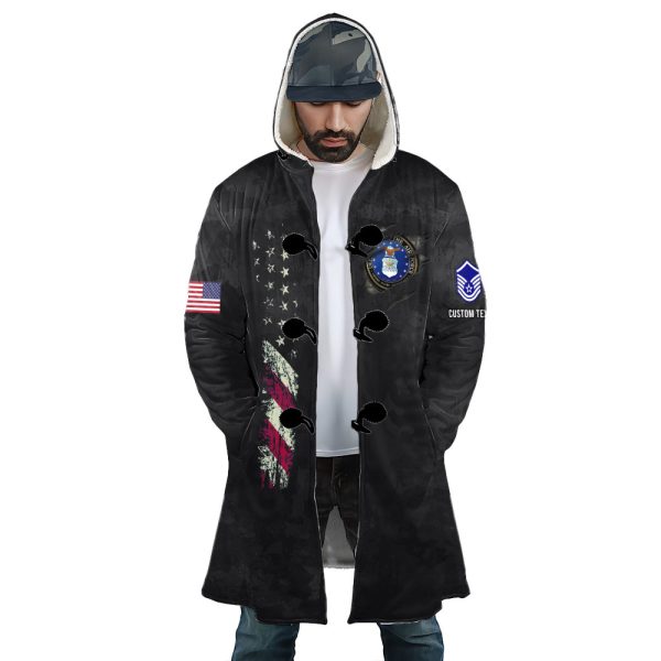 Air Force Hooded Fleece Coat SS1 3