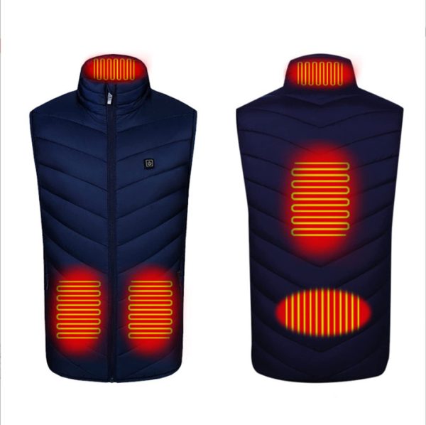 Heated Vest Blue