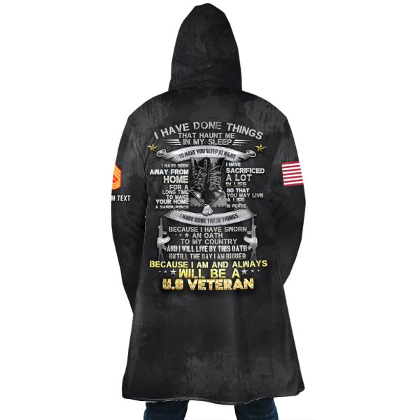 MARINES Hooded Fleece Coat SS2 4