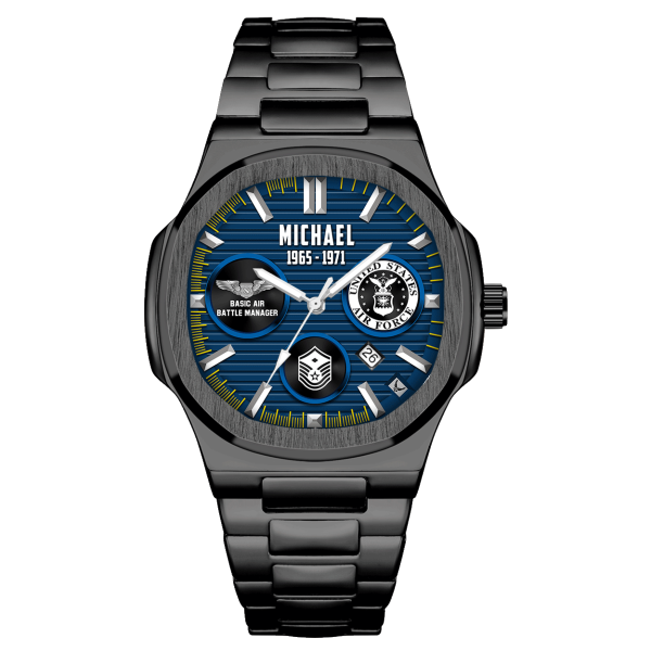 AirForce Badge Nautilus Watch 1