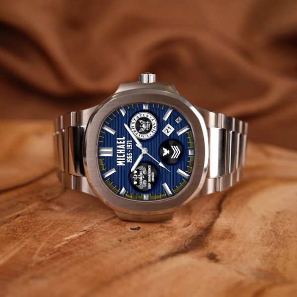 Navy Badge Nautilus Watch 2