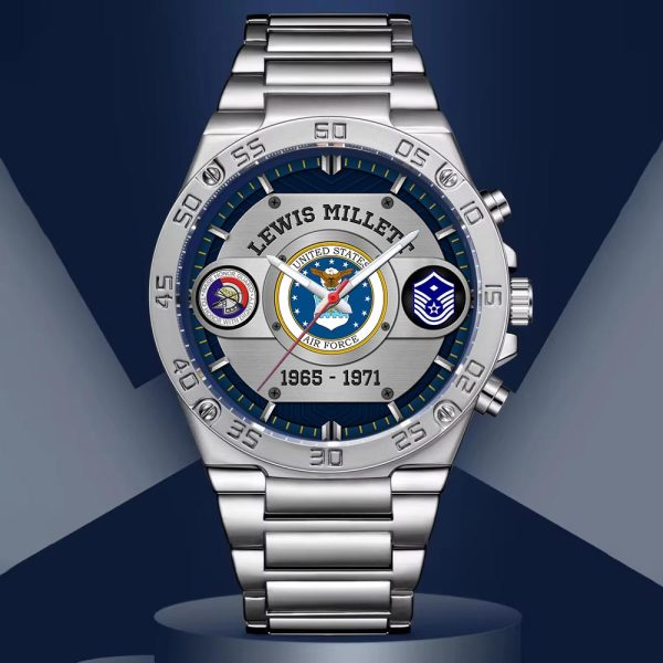 Airforce Badge SS22 Custom Wristwatch 11