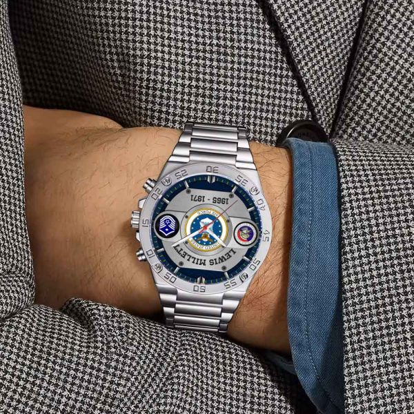 Airforce Badge SS22 Custom Wristwatch 12