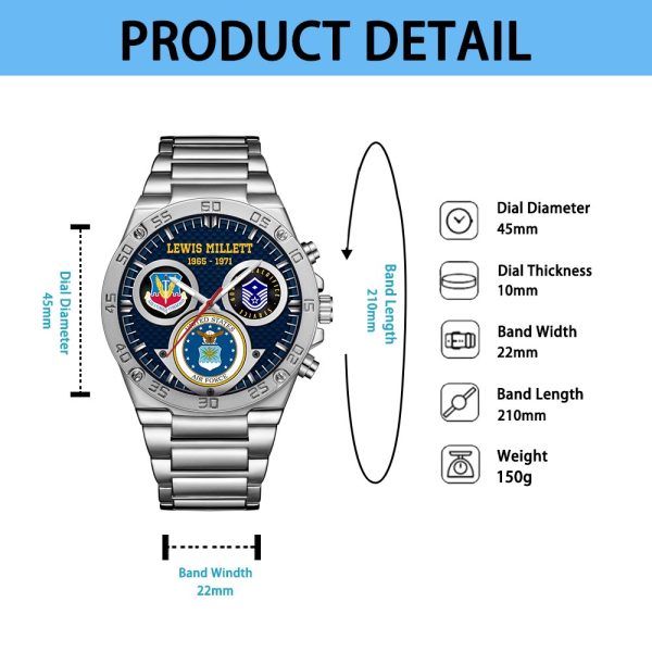 Airforce Command SS24 Custom Wristwatch 4