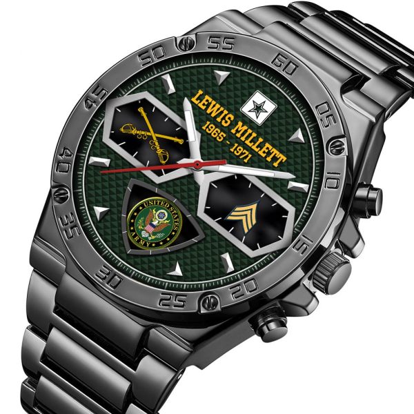 Army Branch SS23 Custom Wristwatch 1