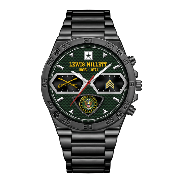 Army Branch SS23 Custom Wristwatch 1