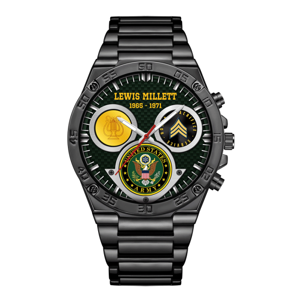 Army Branch SS24 Custom Wristwatch 1