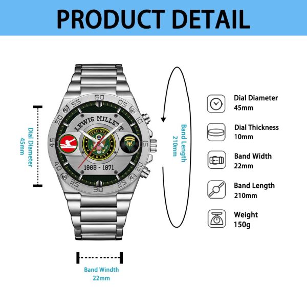 Army Division SS22 Custom Wristwatch 4