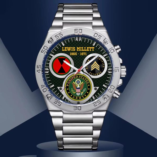 Army Division SS24 Custom Wristwatch 5