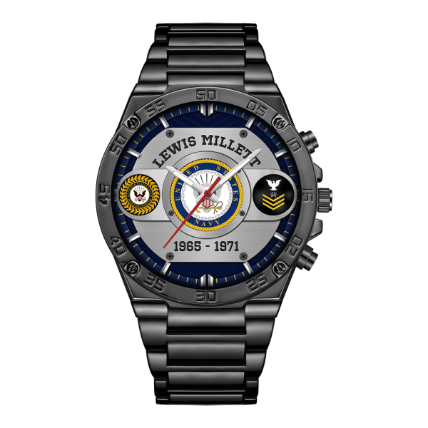 Navy Badge SS22 Custom Wristwatch 1