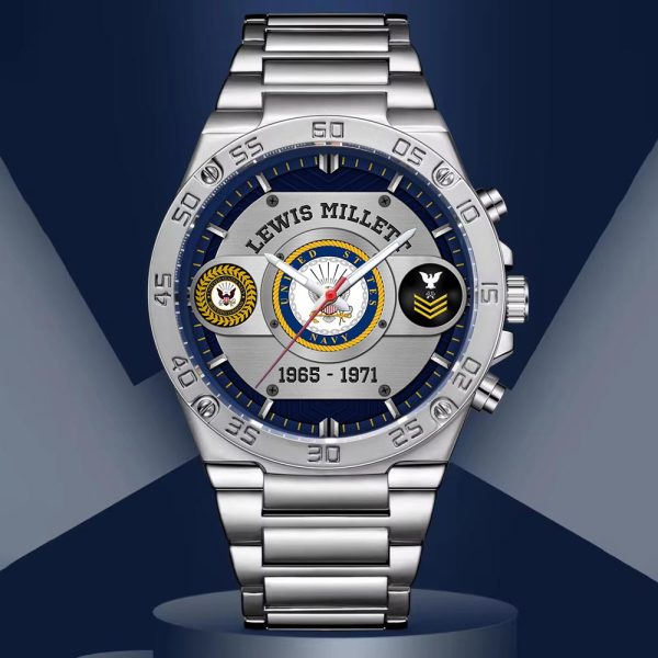 Navy Badge SS22 Custom Wristwatch 5