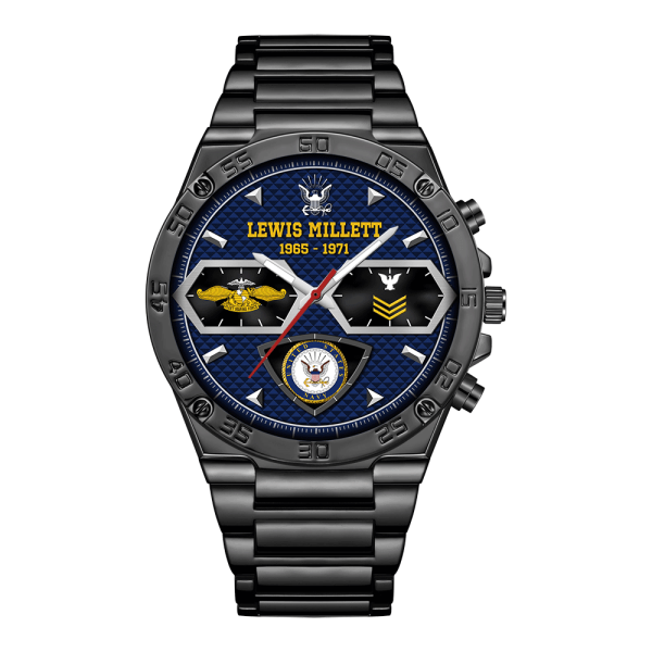 Navy Badge SS23 Custom Wristwatch 1