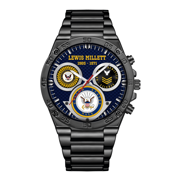 Navy Badge SS24 Custom Wristwatch 1