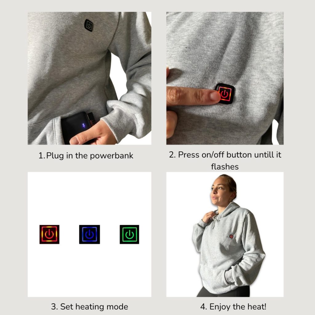 Plug in the powerbank