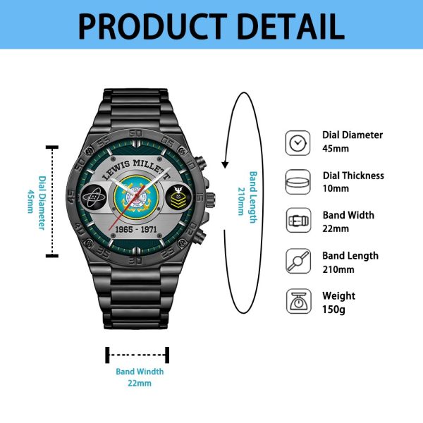 USCG SS22 Custom Wristwatch 2