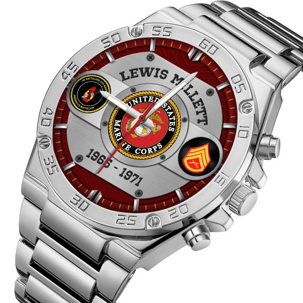 USMC SS22 Custom Wristwatch 3