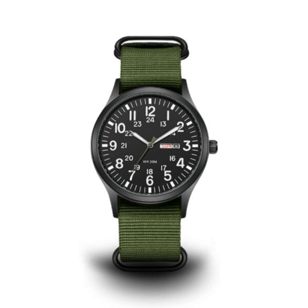 3 Durable Field Watch Green Black