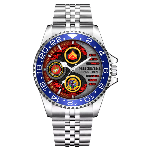 USMC Battalions Customise Watch Face SS15 2